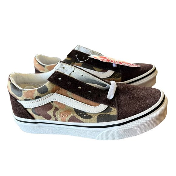 NWOB VANS Camo The Old Skool Skate Shoes 1 - Picture 4 of 8